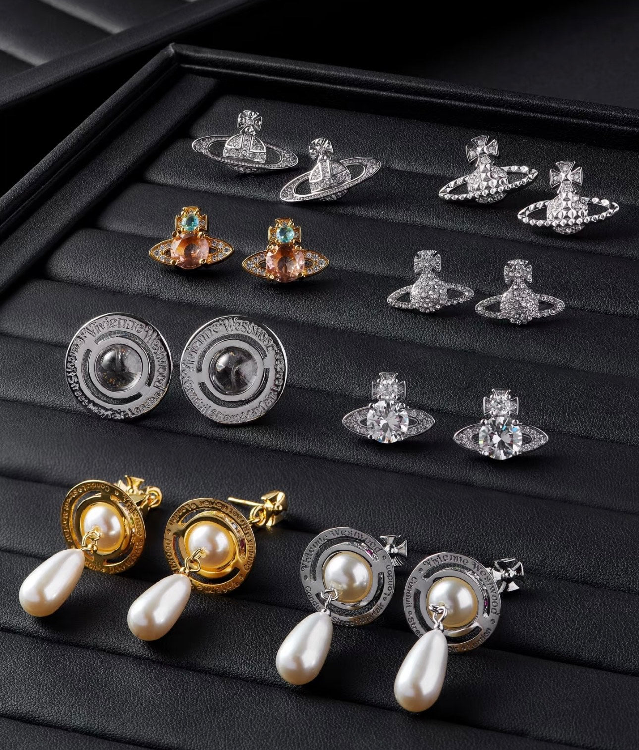 LuxluxHouse Best Quality Accessories Earrings Bracelet  Vivienne Westwood Necklace