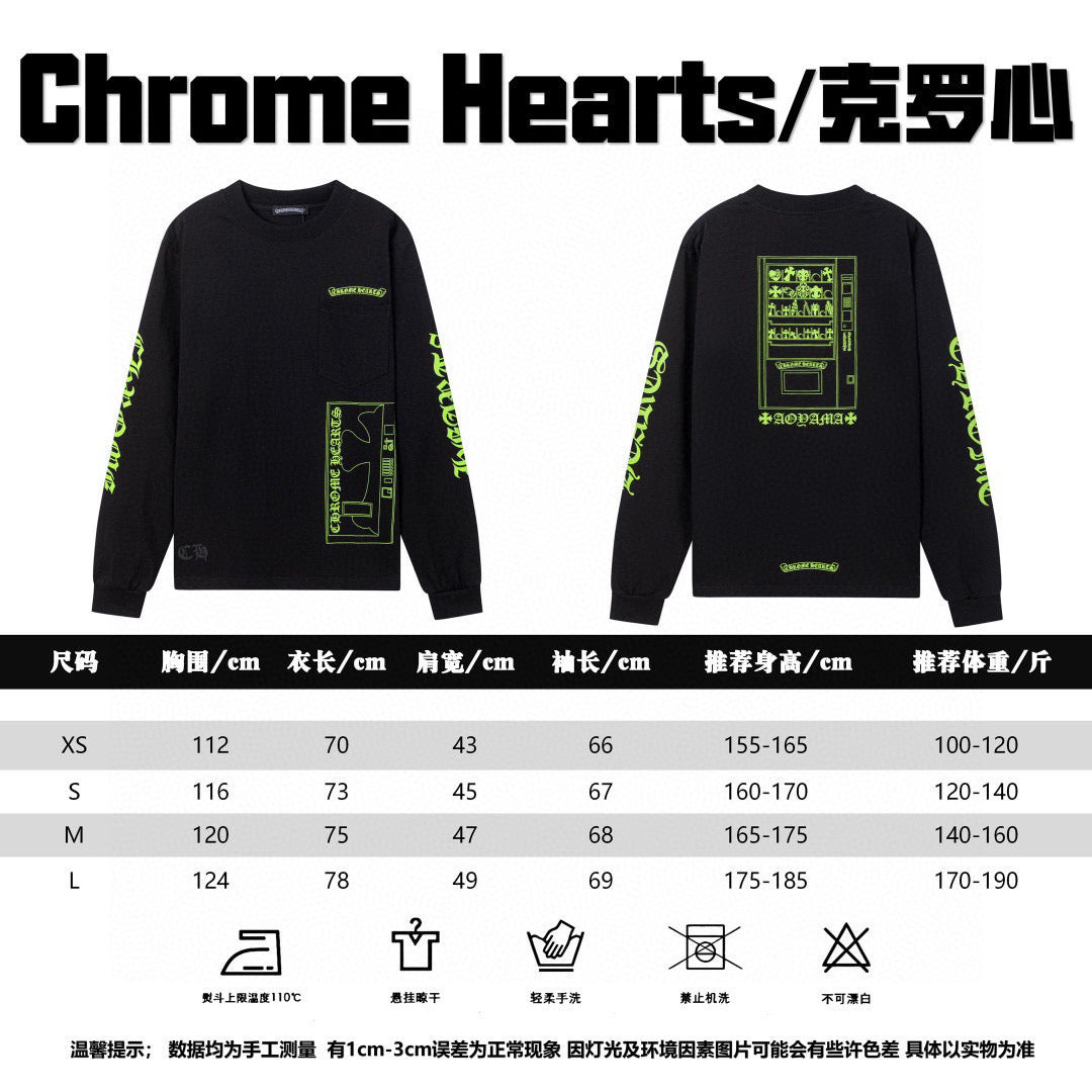 LuxluxHouse Best Quality Clothes Chrome Hearts T-shirt