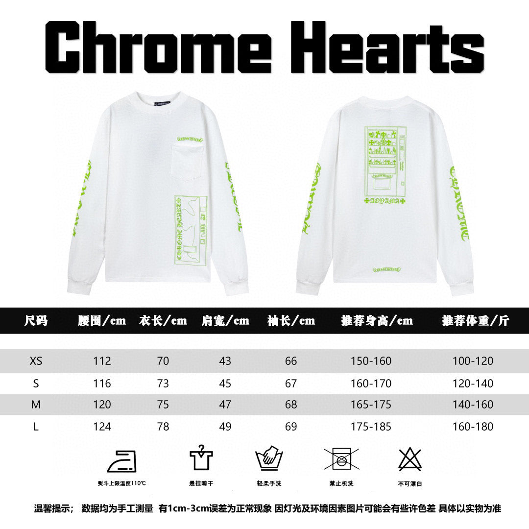 LuxluxHouse Best Quality Clothes Chrome Hearts T-shirt