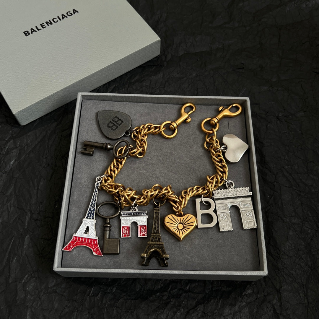 LuxluxHouse Best Quality Accessories Keychain Keychain Balenciaga