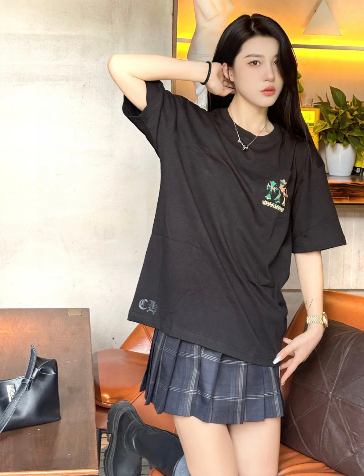LuxluxHouse Best Quality Clothes Chrome Hearts T-shirt