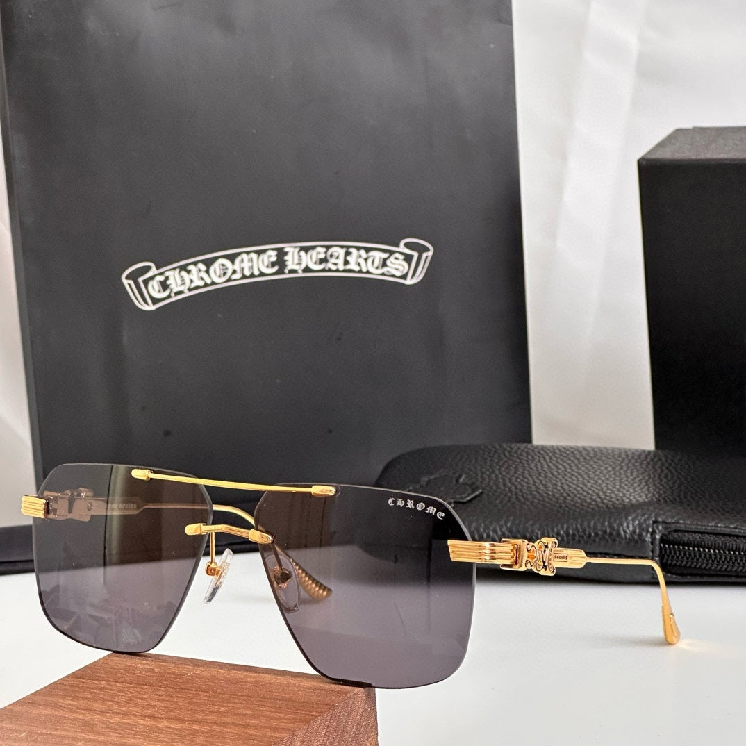 LuxluxHouse Best Quality Glasses Chrome Hearts
