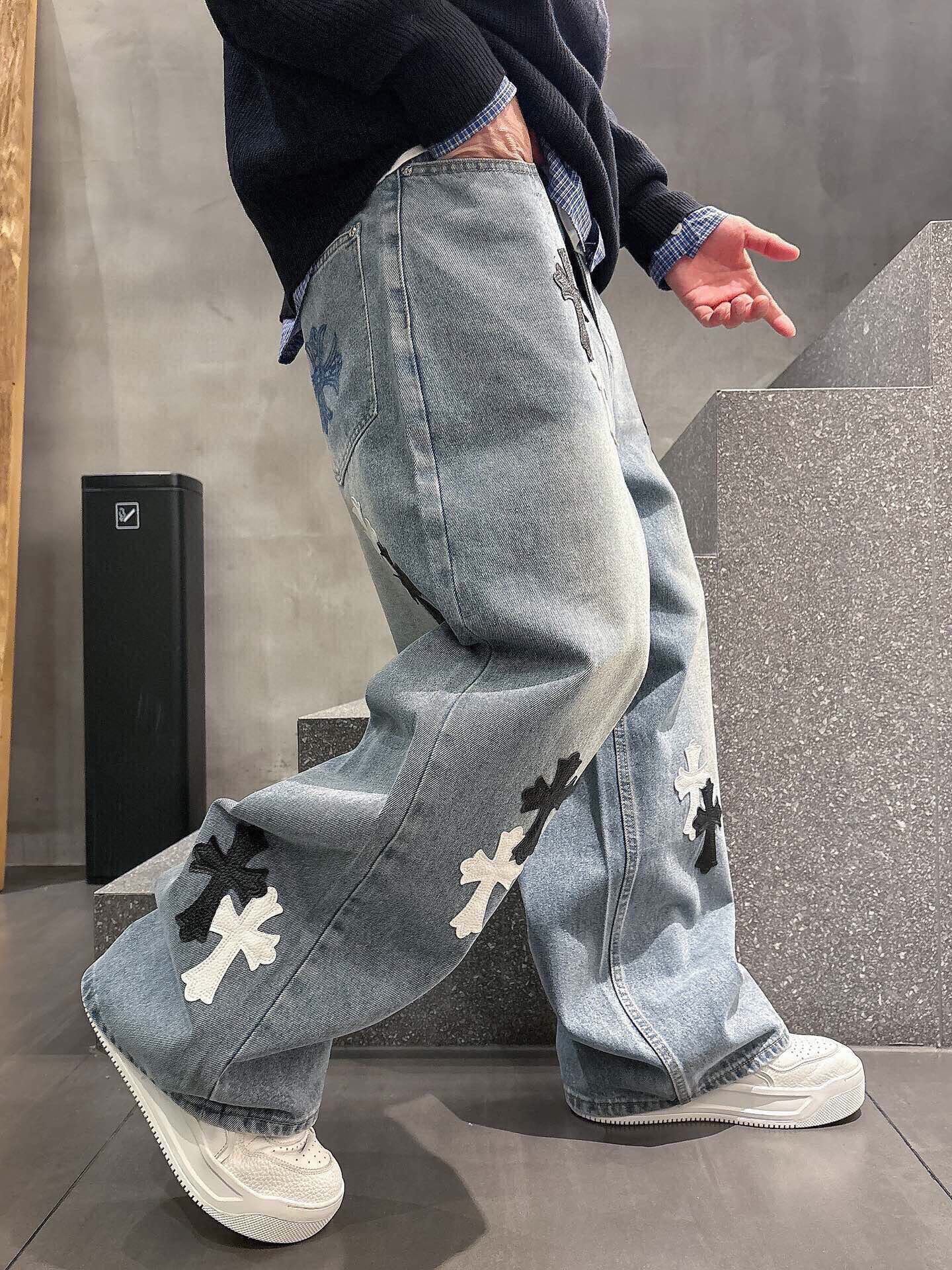 LuxluxHouse Best Quality Clothes Pants Chrome Hearts