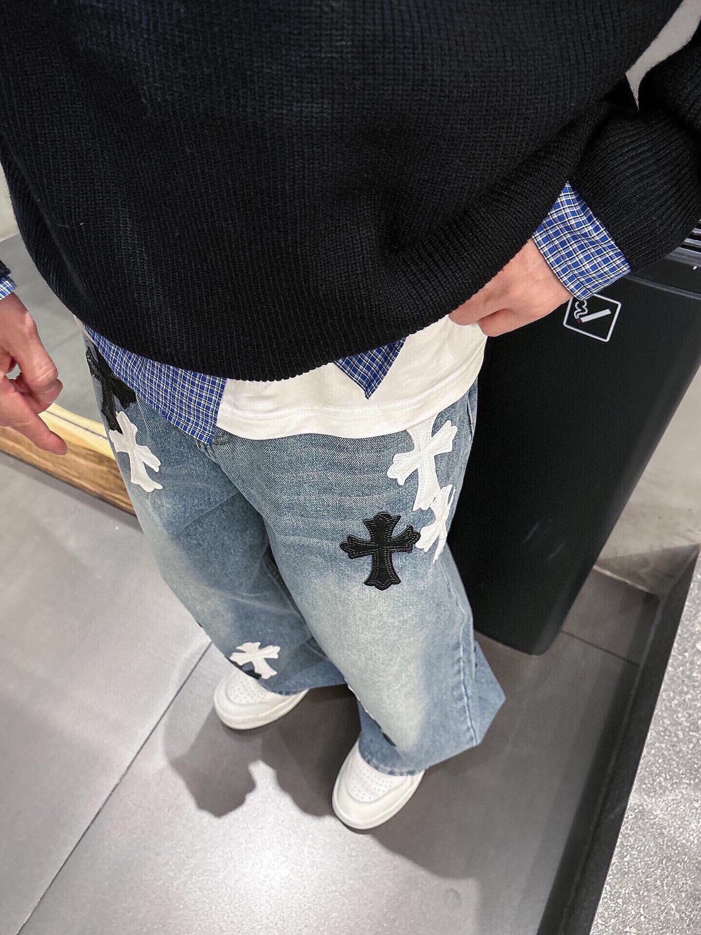 LuxluxHouse Best Quality Clothes Pants Chrome Hearts
