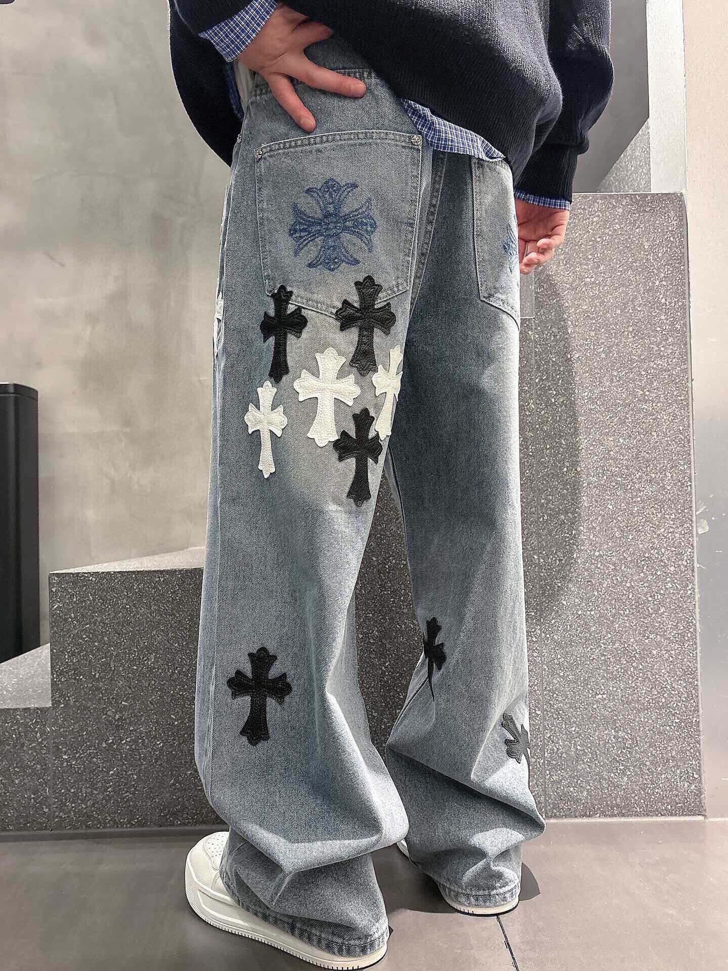 LuxluxHouse Best Quality Clothes Pants Chrome Hearts