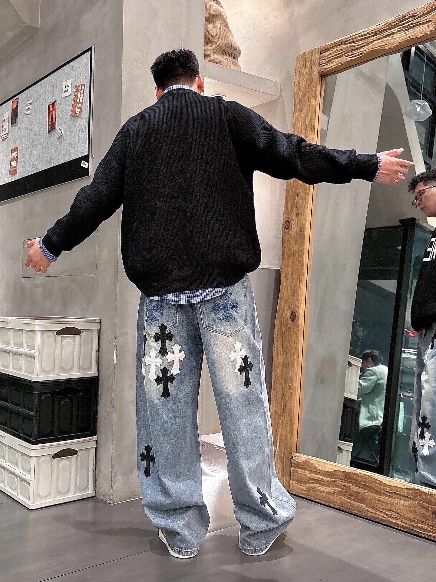 LuxluxHouse Best Quality Clothes Pants Chrome Hearts