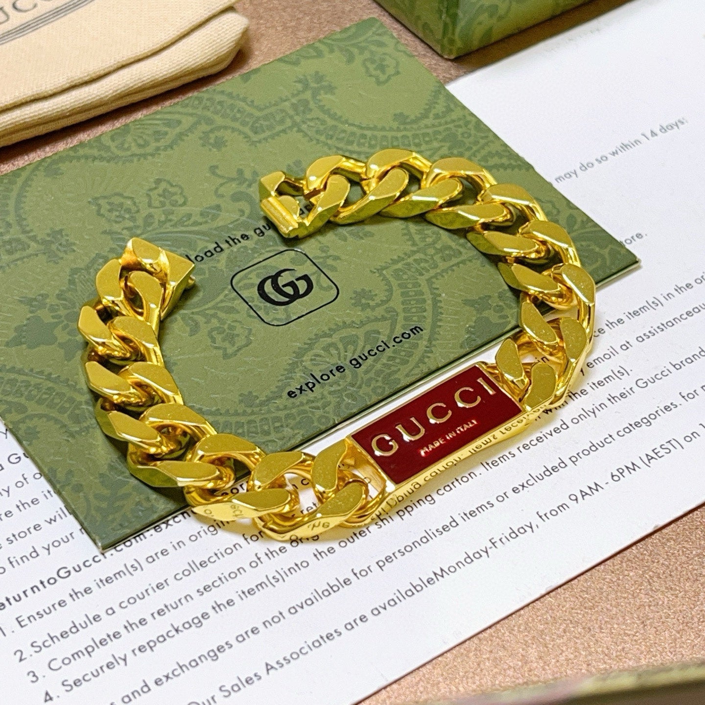 LuxluxHouse Best Quality Accessories Gucci Bracelet
