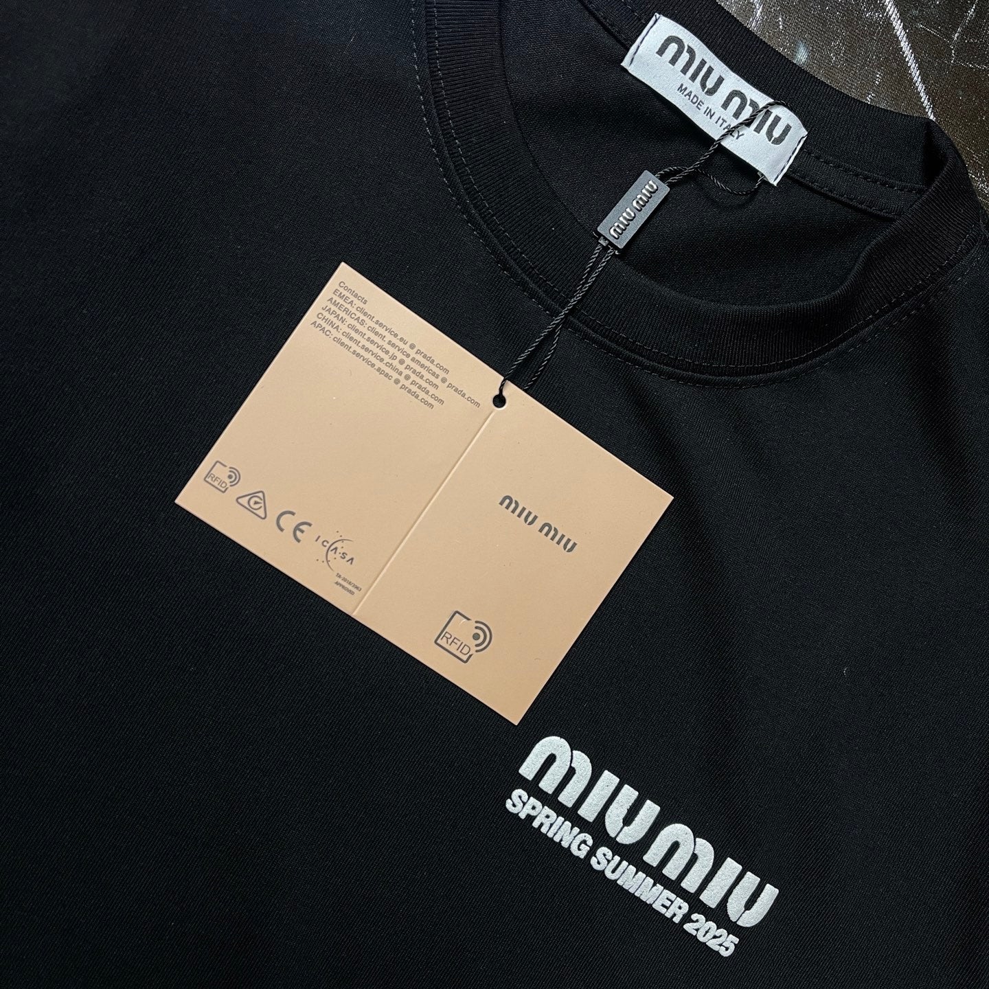 LuxluxHouse Best Quality Clothes Miu Miu T-shirt
