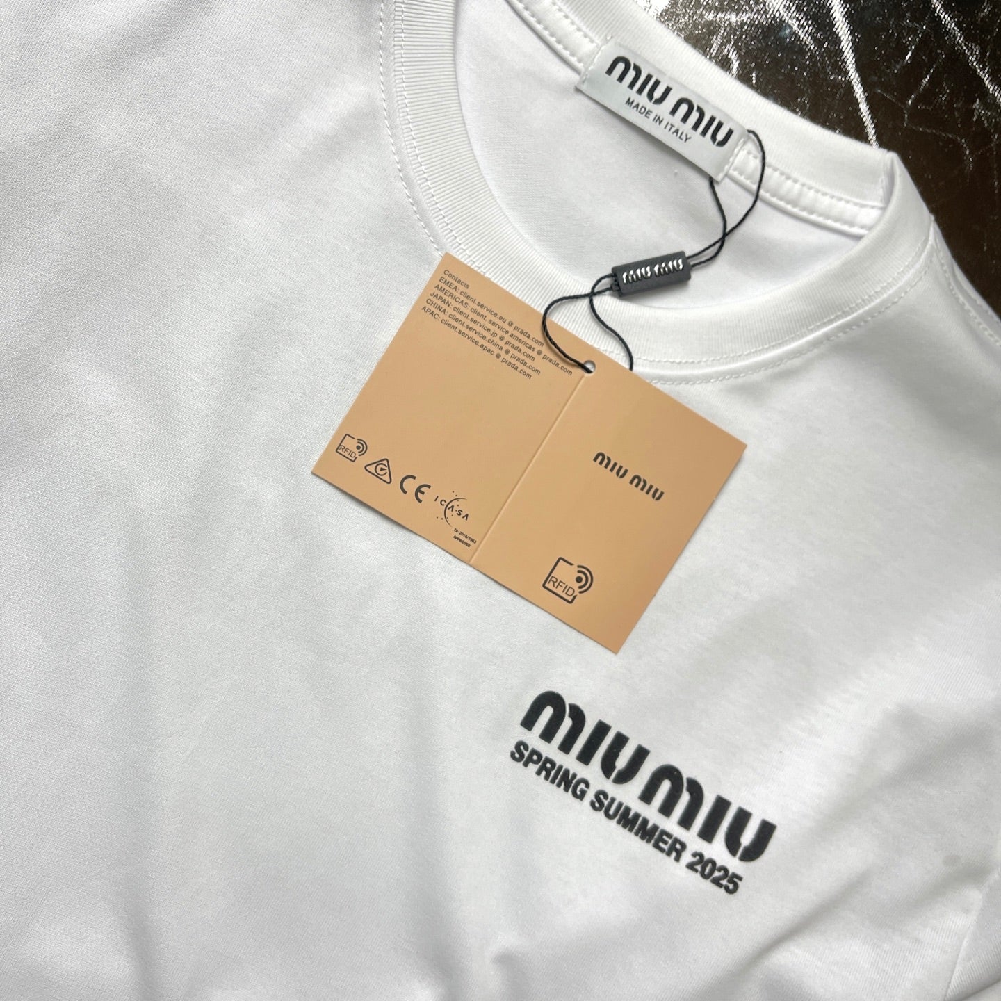 LuxluxHouse Best Quality Clothes Miu Miu T-shirt