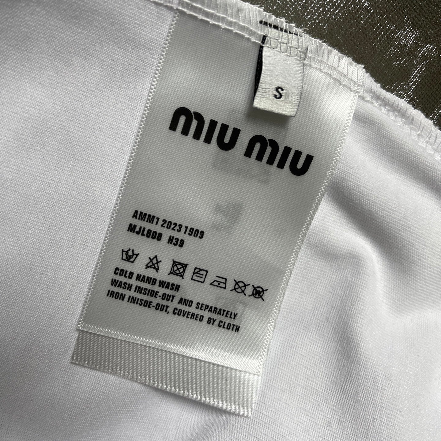 LuxluxHouse Best Quality Clothes Miu Miu T-shirt
