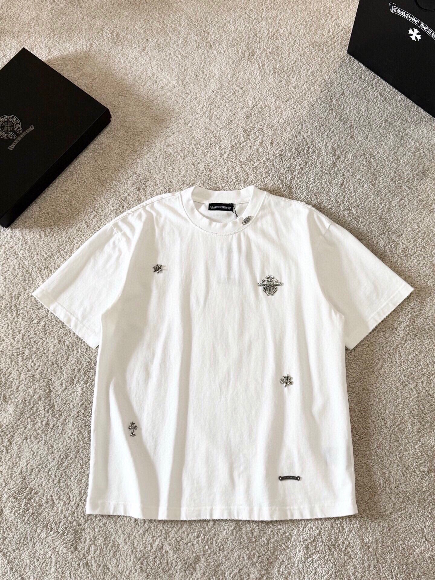 LuxluxHouse Best Quality Clothes Chrome Hearts T-shirt