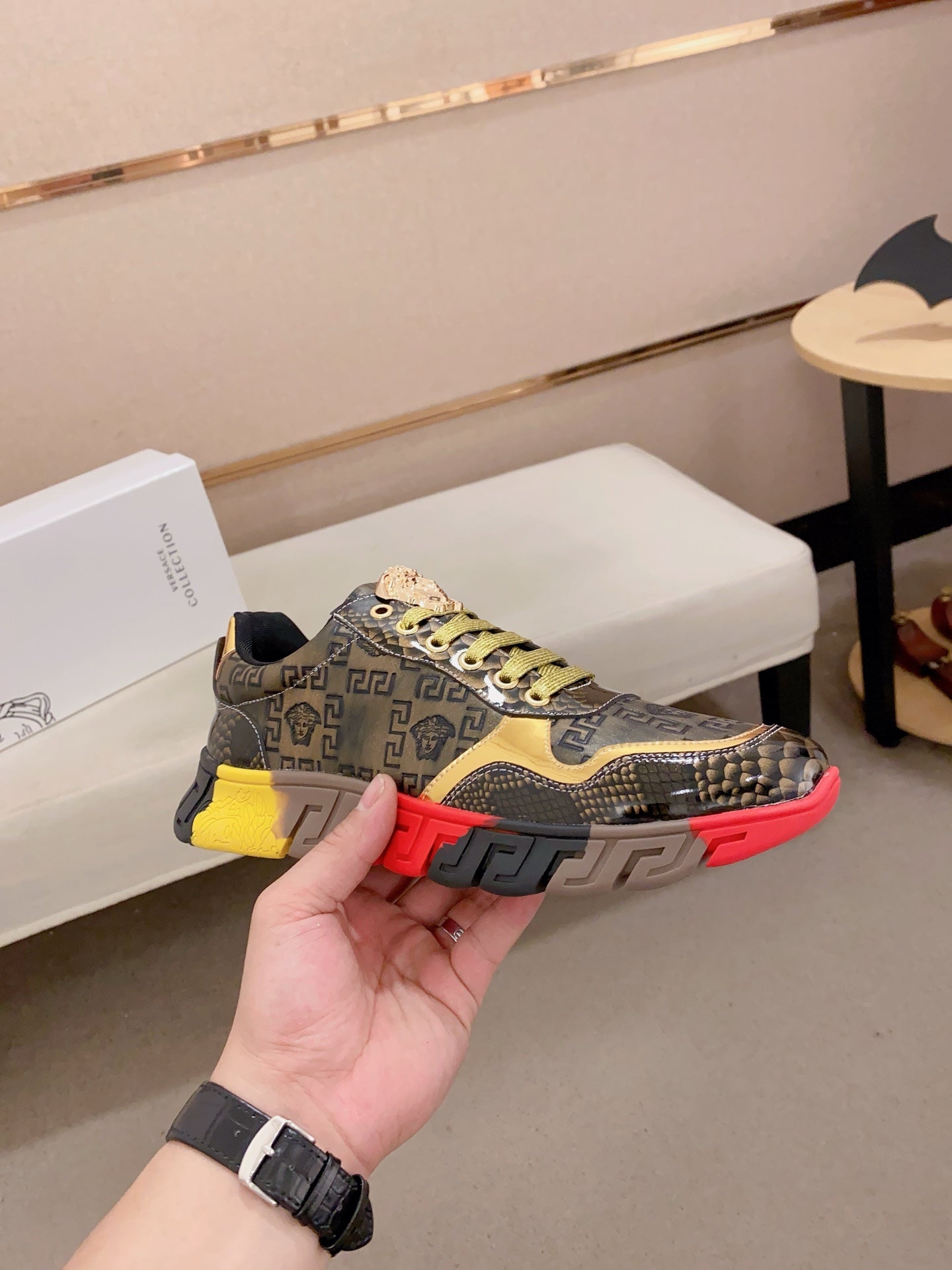 LuxluxHouse Best Quality Shoes Versace