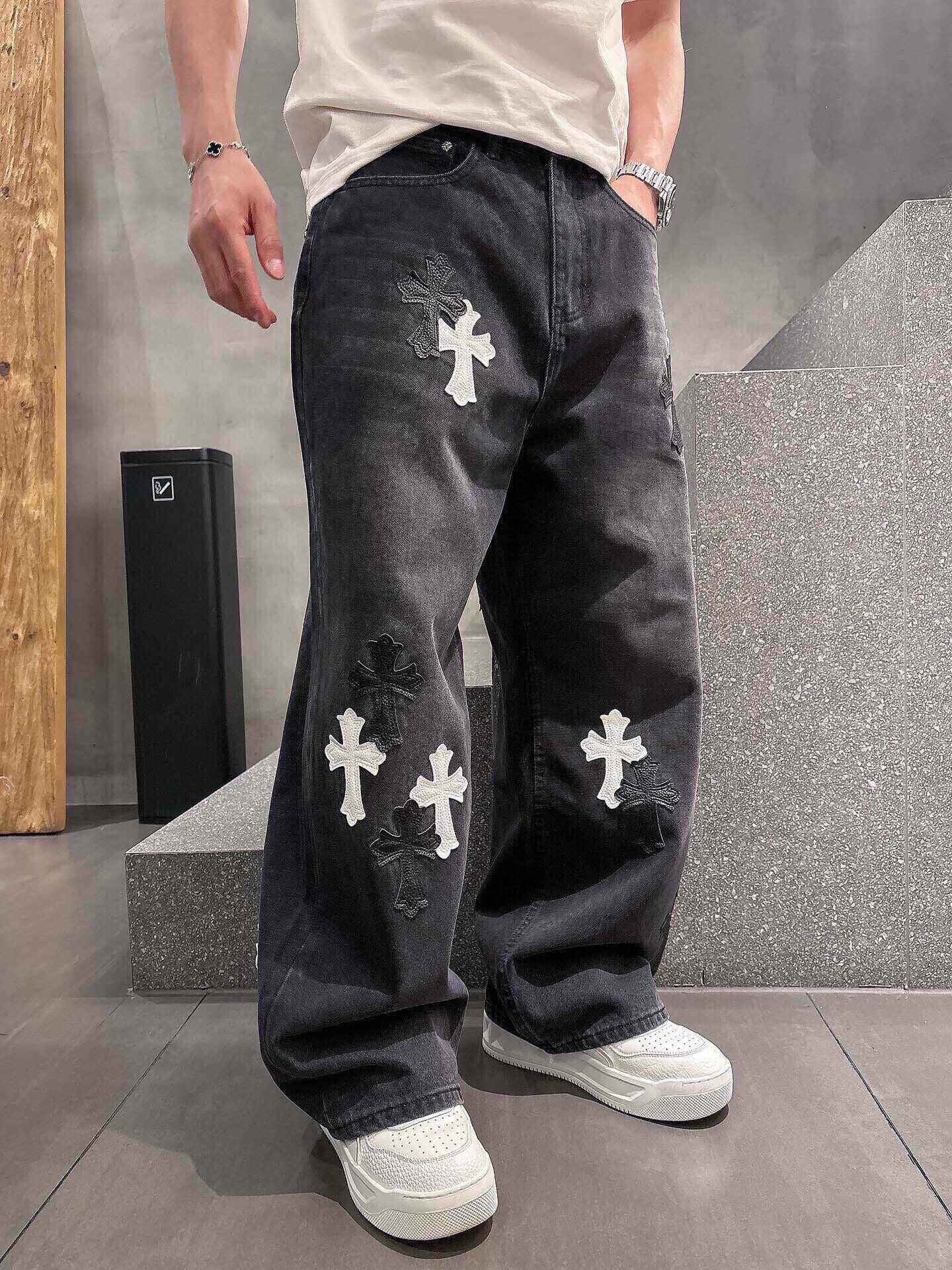 LuxluxHouse Best Quality Clothes Pants Chrome Hearts