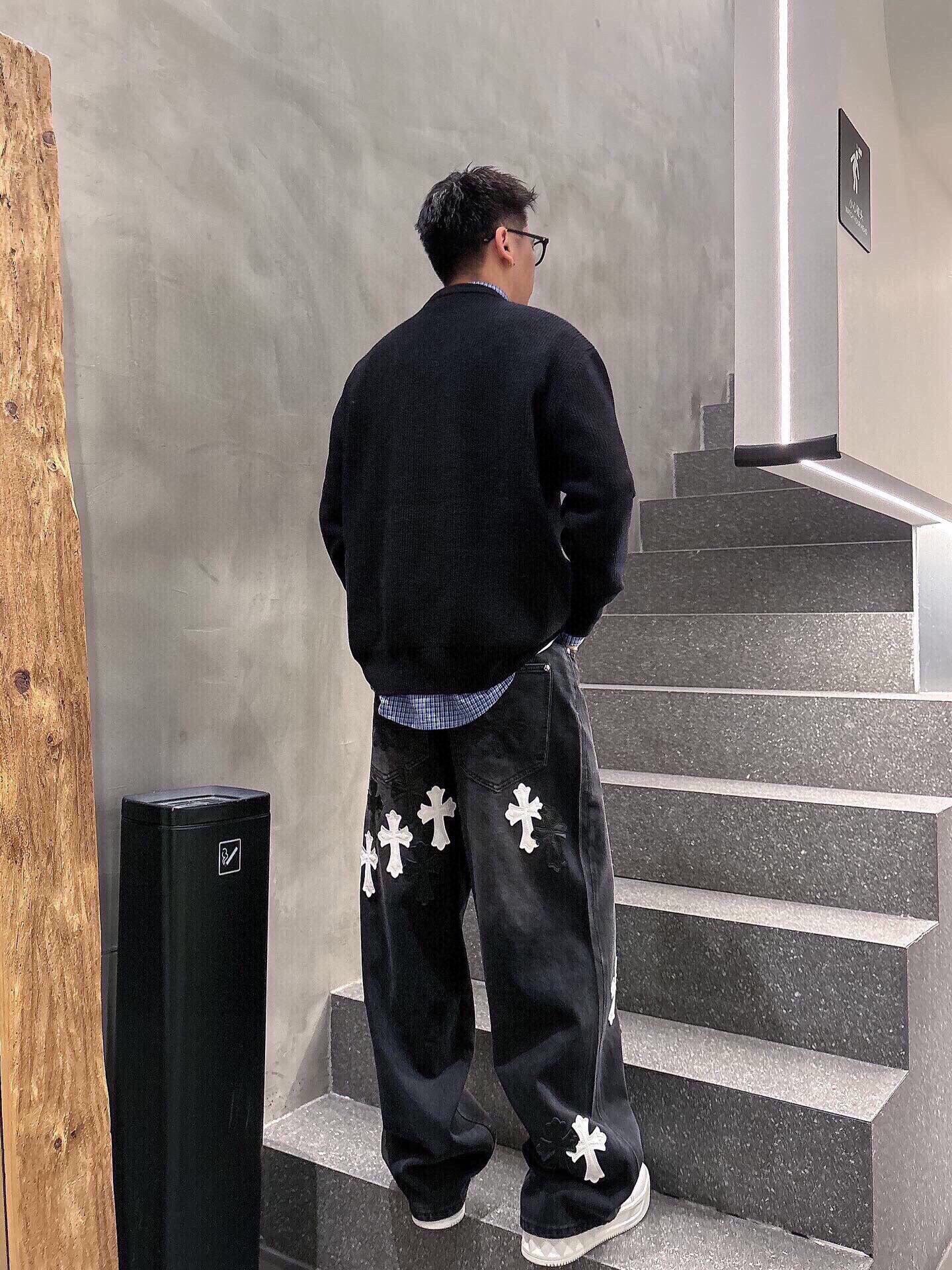 LuxluxHouse Best Quality Clothes Pants Chrome Hearts