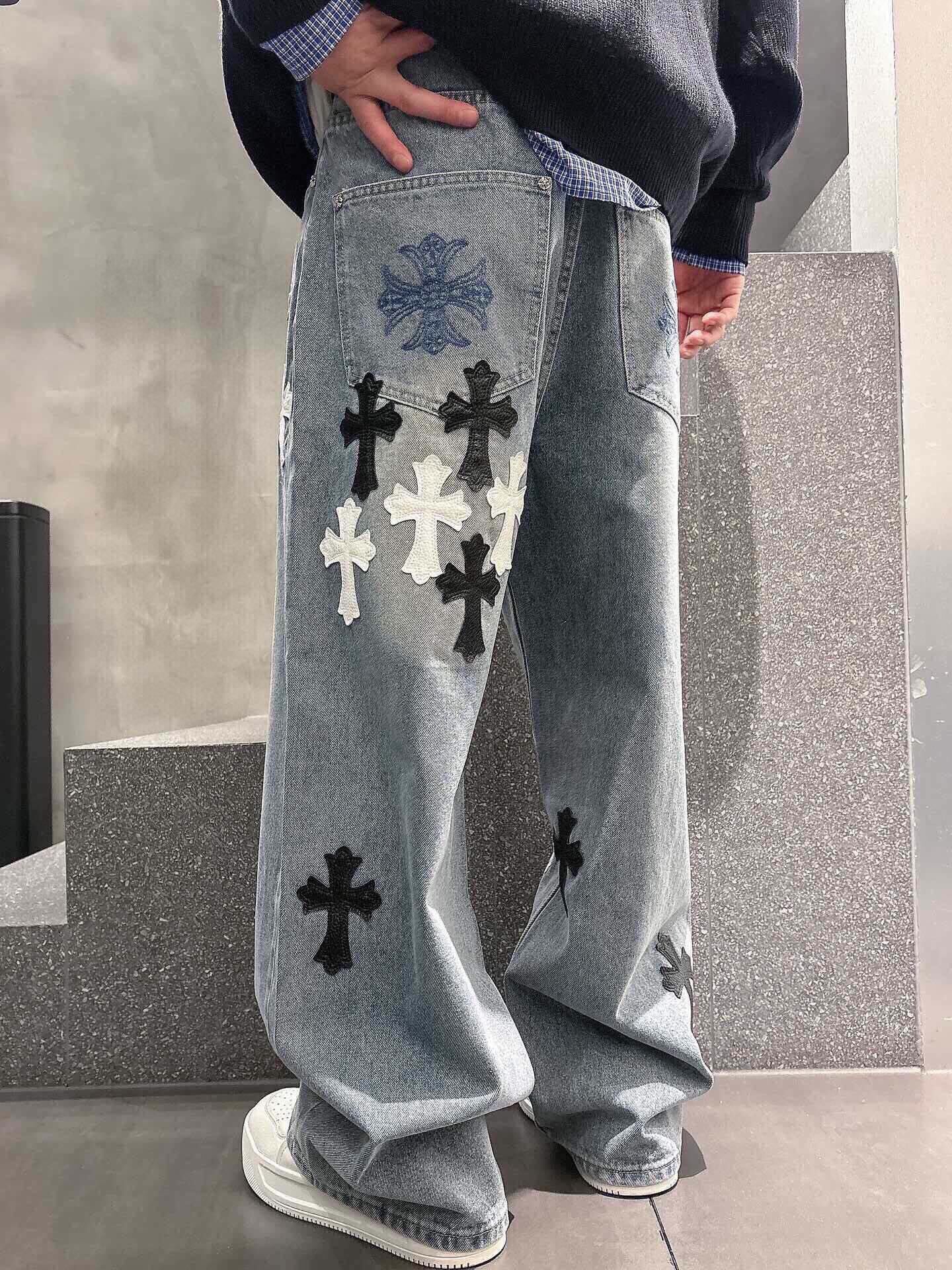LuxluxHouse Best Quality Clothes Pants Chrome Hearts