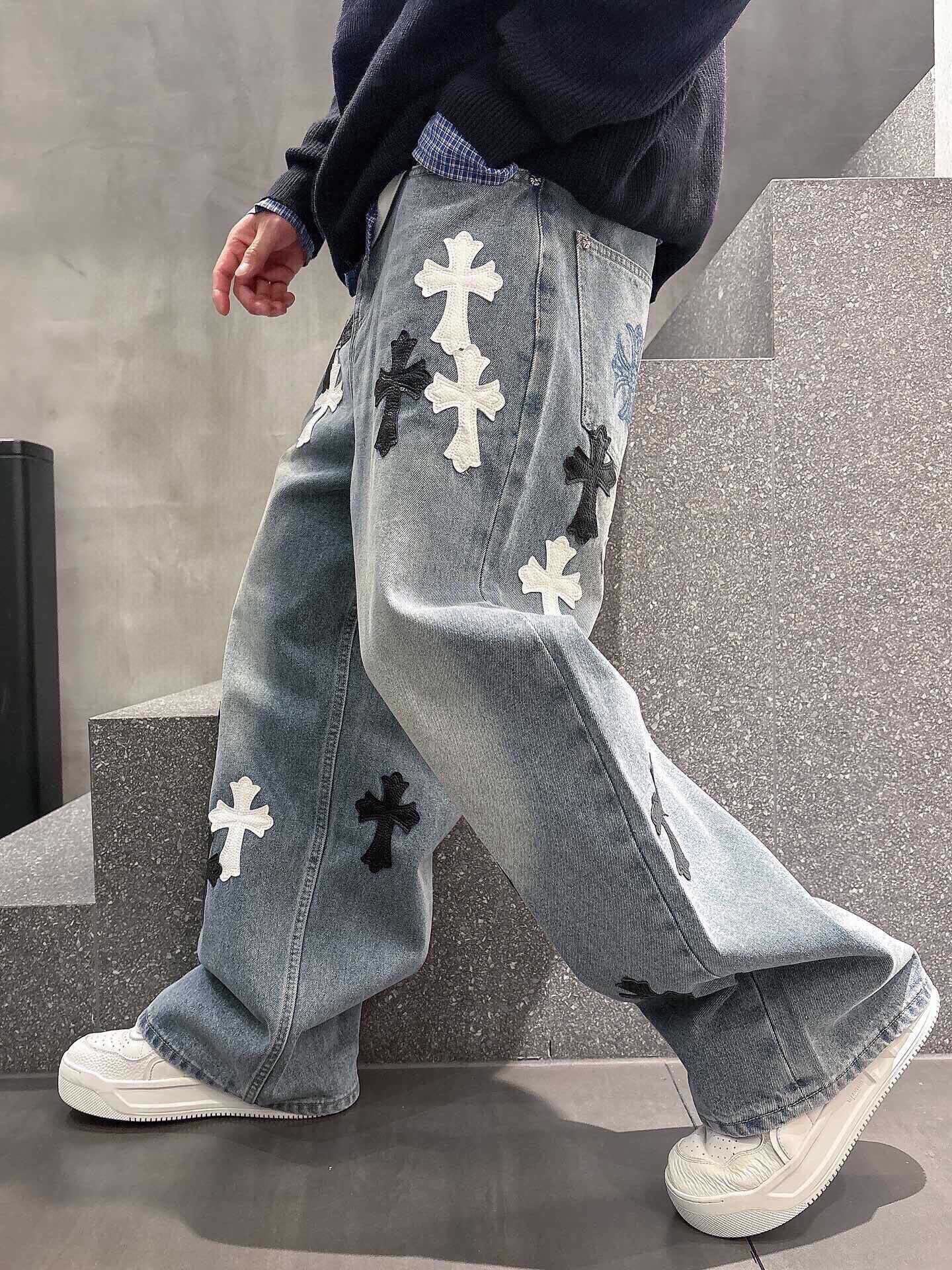 LuxluxHouse Best Quality Clothes Pants Chrome Hearts
