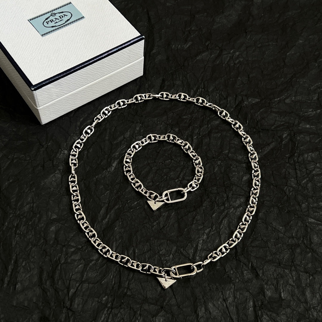 LuxluxHouse Best Quality Accessories Prada Necklace