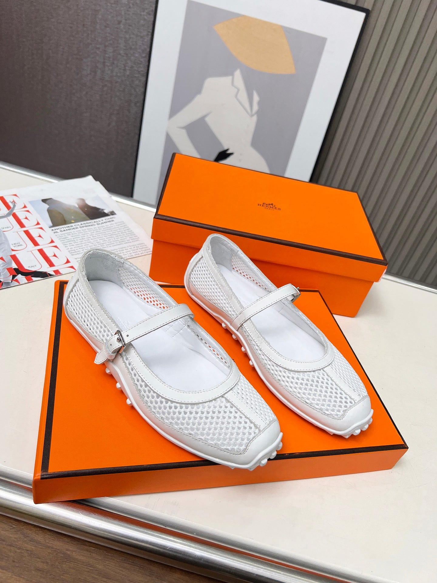 LuxluxHouse Best Quality Women Shoes Hermes