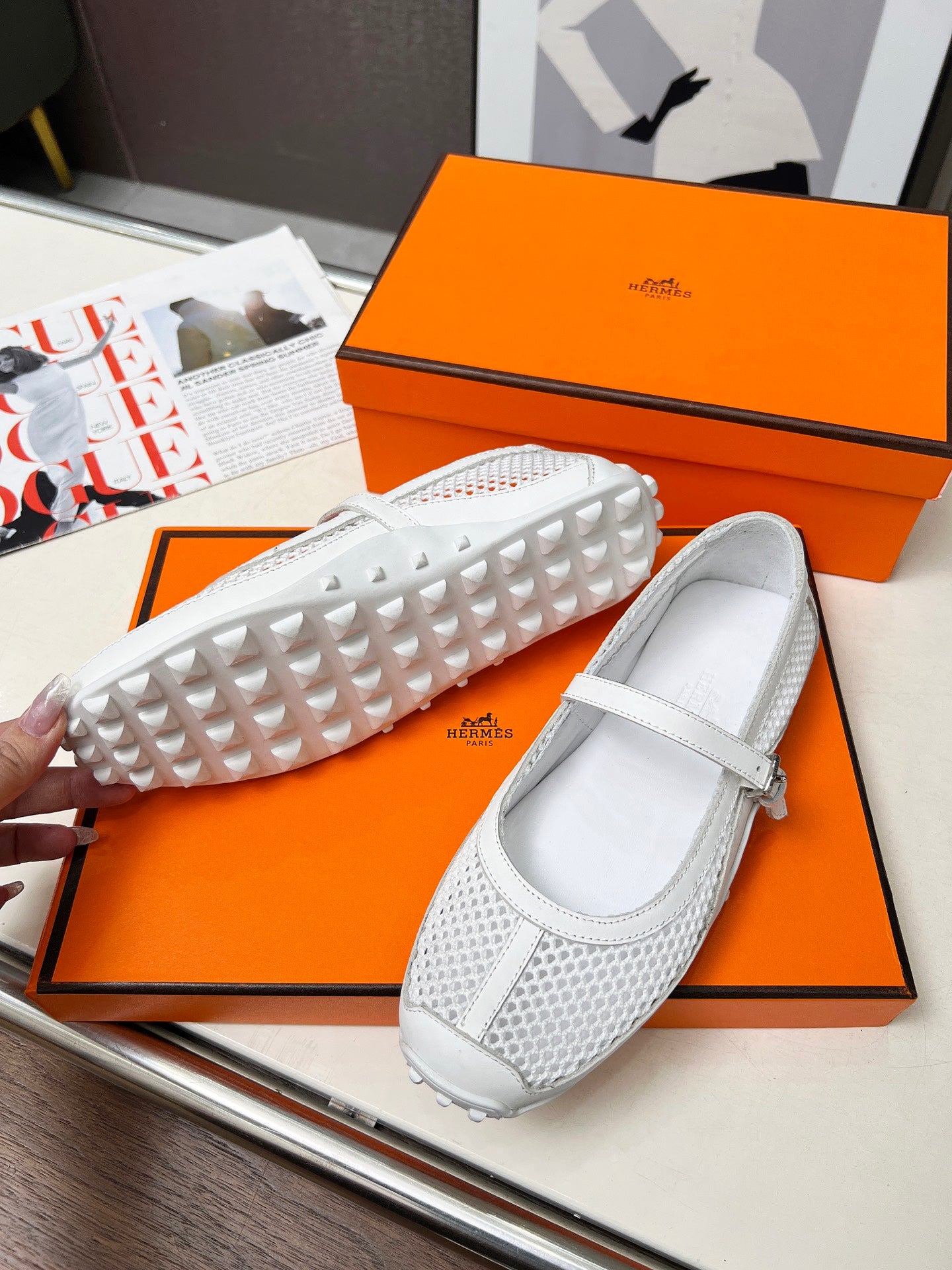 LuxluxHouse Best Quality Women Shoes Hermes