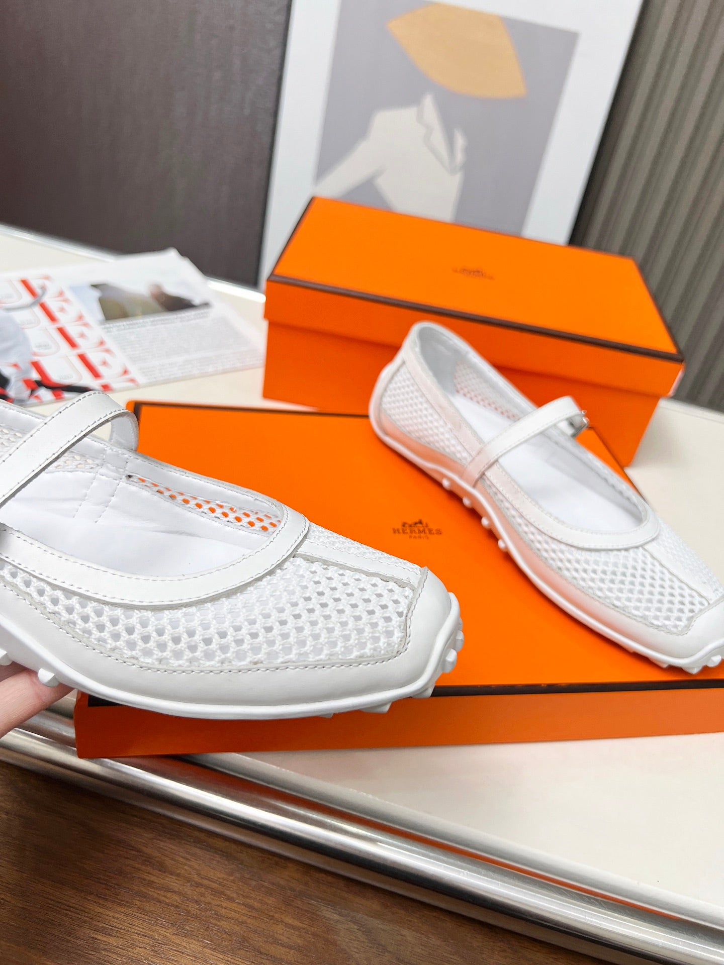 LuxluxHouse Best Quality Women Shoes Hermes