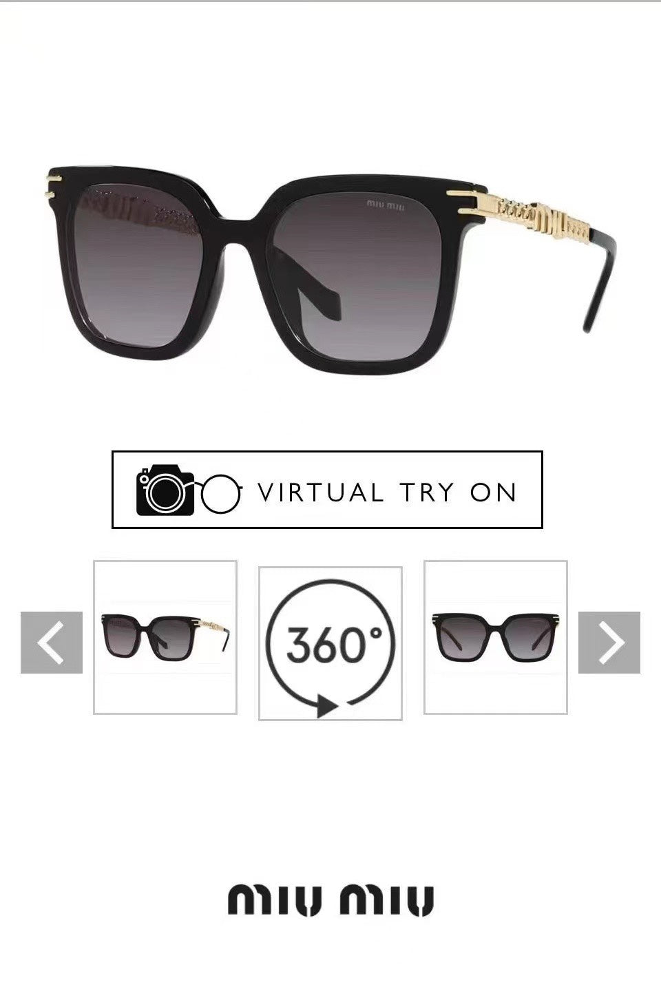 LuxluxHouse Best Quality Glasses Miu Miu