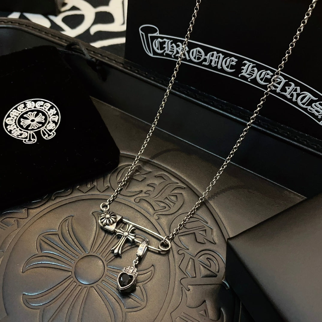 LuxluxHouse Best Quality Accessories Necklace Chrome Hearts