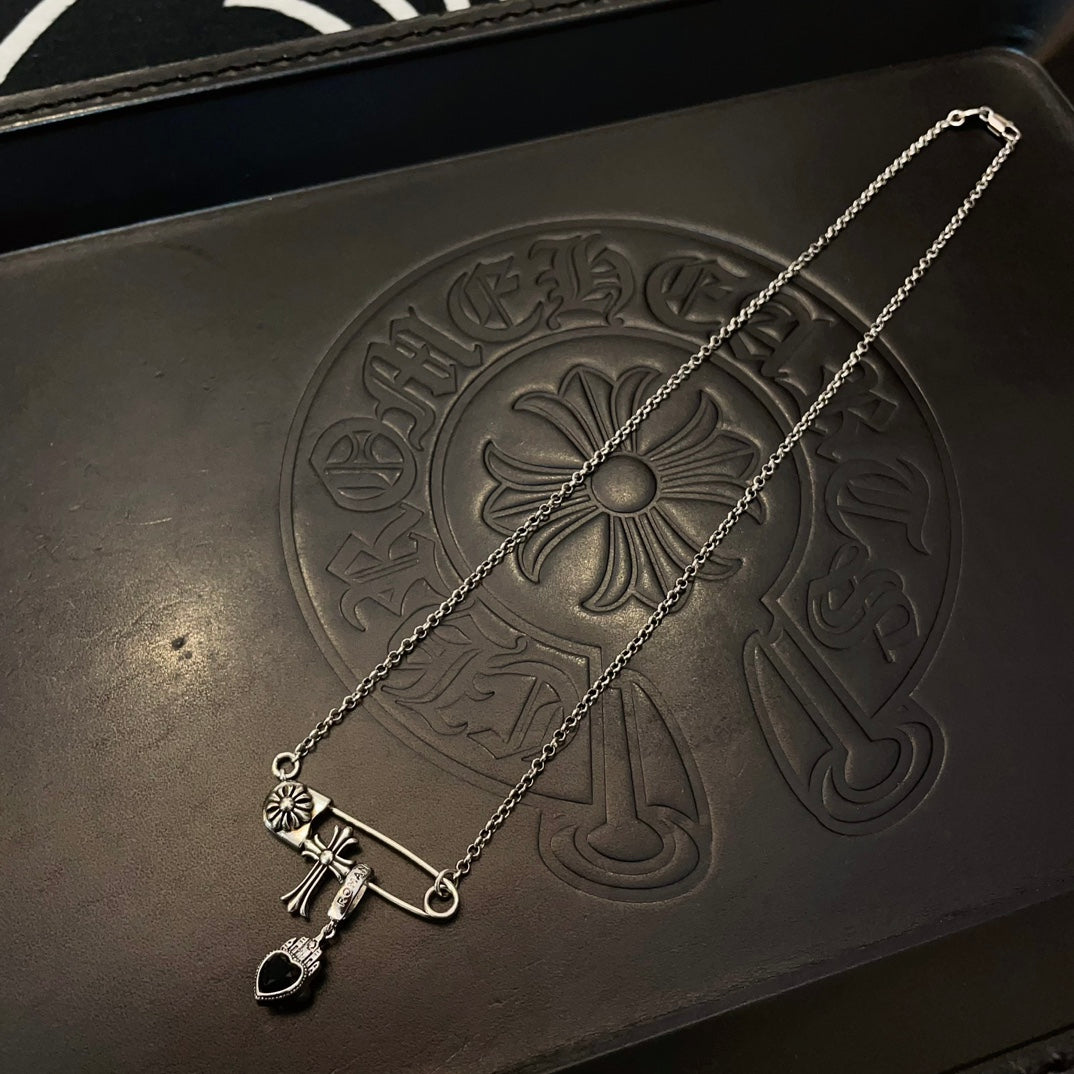 LuxluxHouse Best Quality Accessories Necklace Chrome Hearts