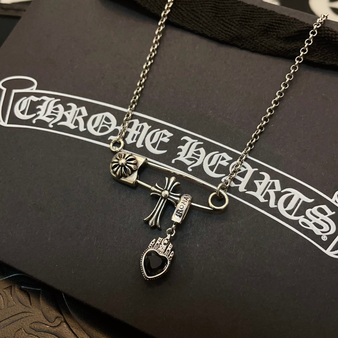 LuxluxHouse Best Quality Accessories Necklace Chrome Hearts