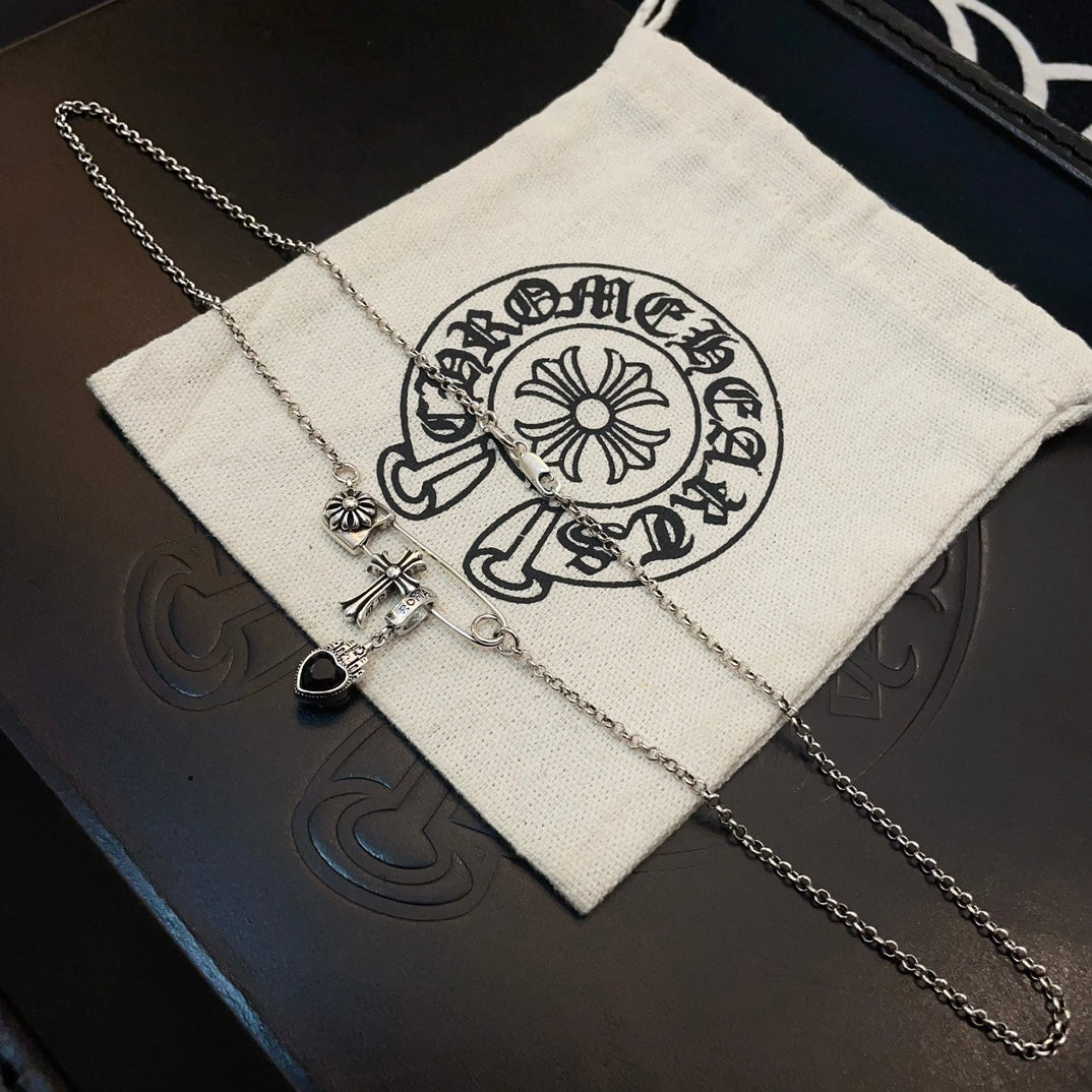 LuxluxHouse Best Quality Accessories Necklace Chrome Hearts