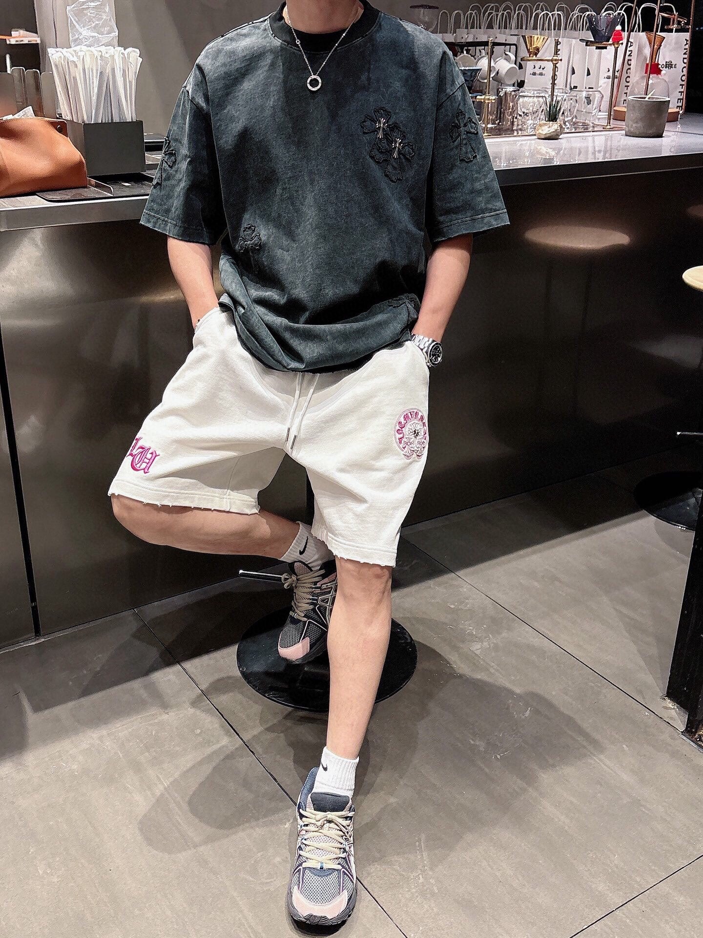 LuxluxHouse Best Quality Clothes Pants Chrome Hearts