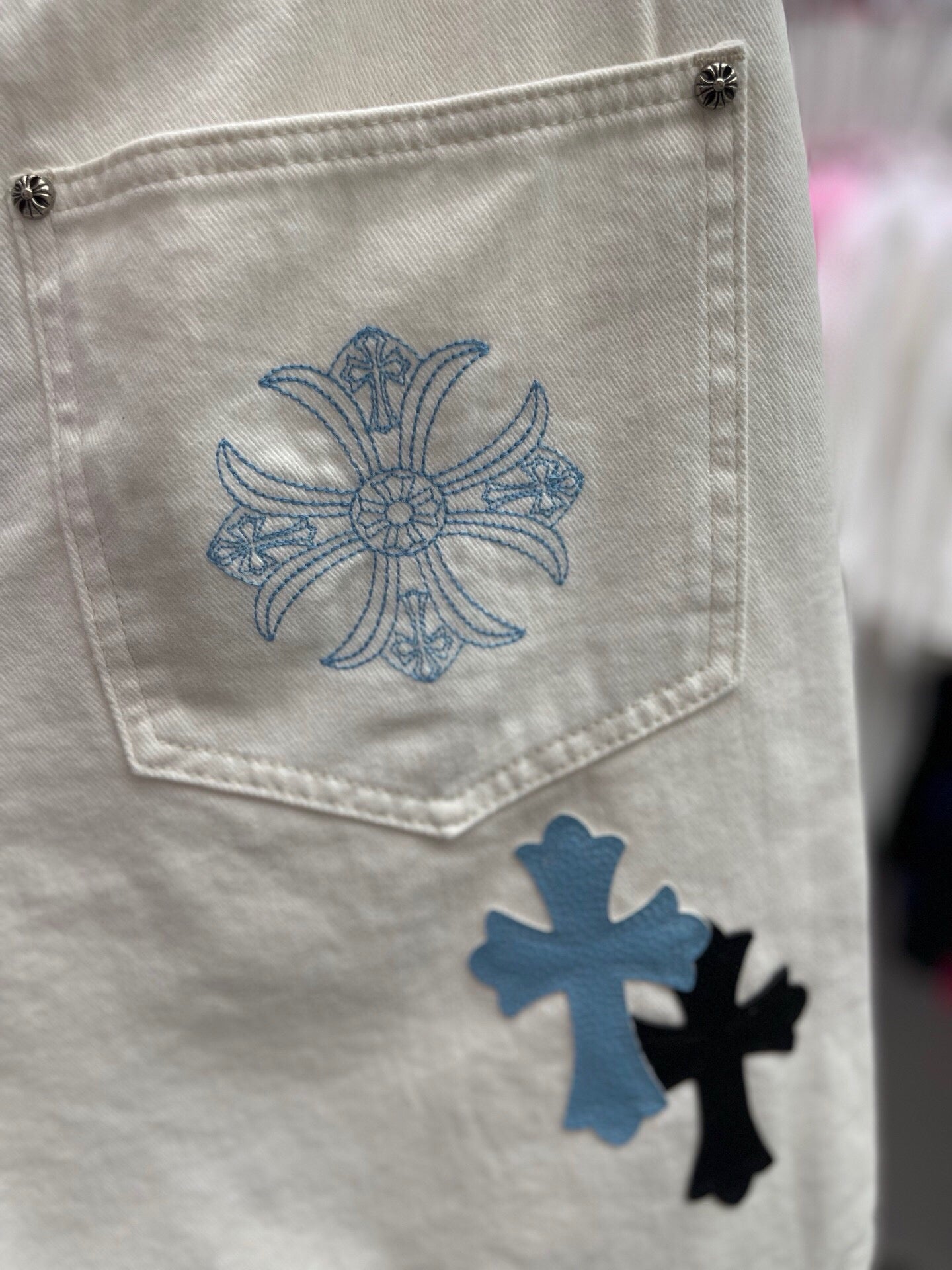 LuxluxHouse Best Quality Clothes Pants Chrome Hearts
