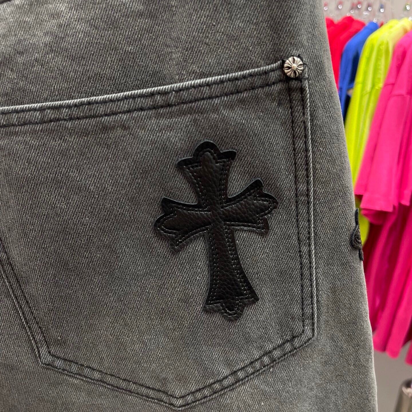 LuxluxHouse Best Quality Clothes Pants Chrome Hearts
