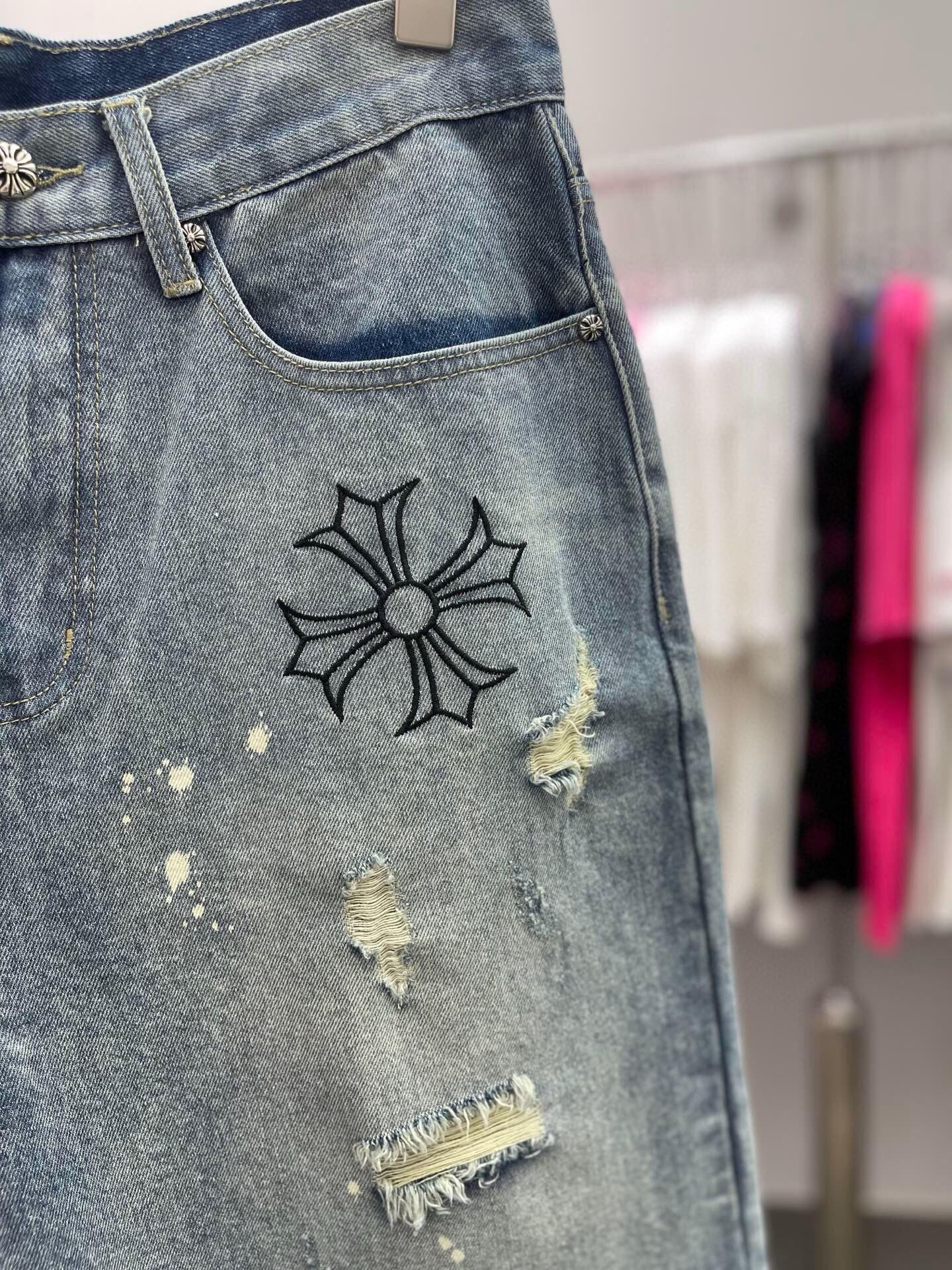 LuxluxHouse Best Quality Clothes Pants Chrome Hearts
