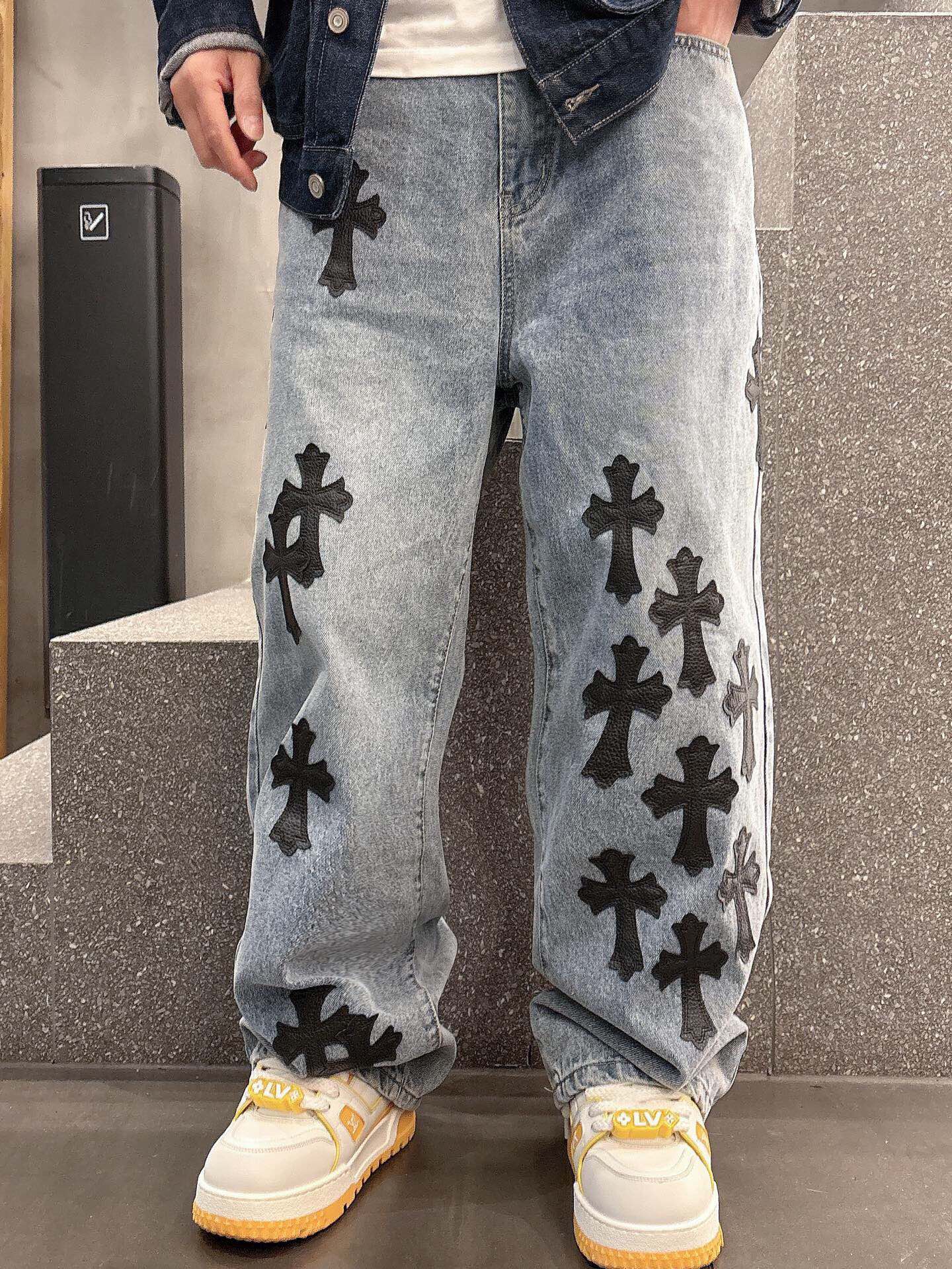 LuxluxHouse Best Quality Clothes Pants Chrome Hearts