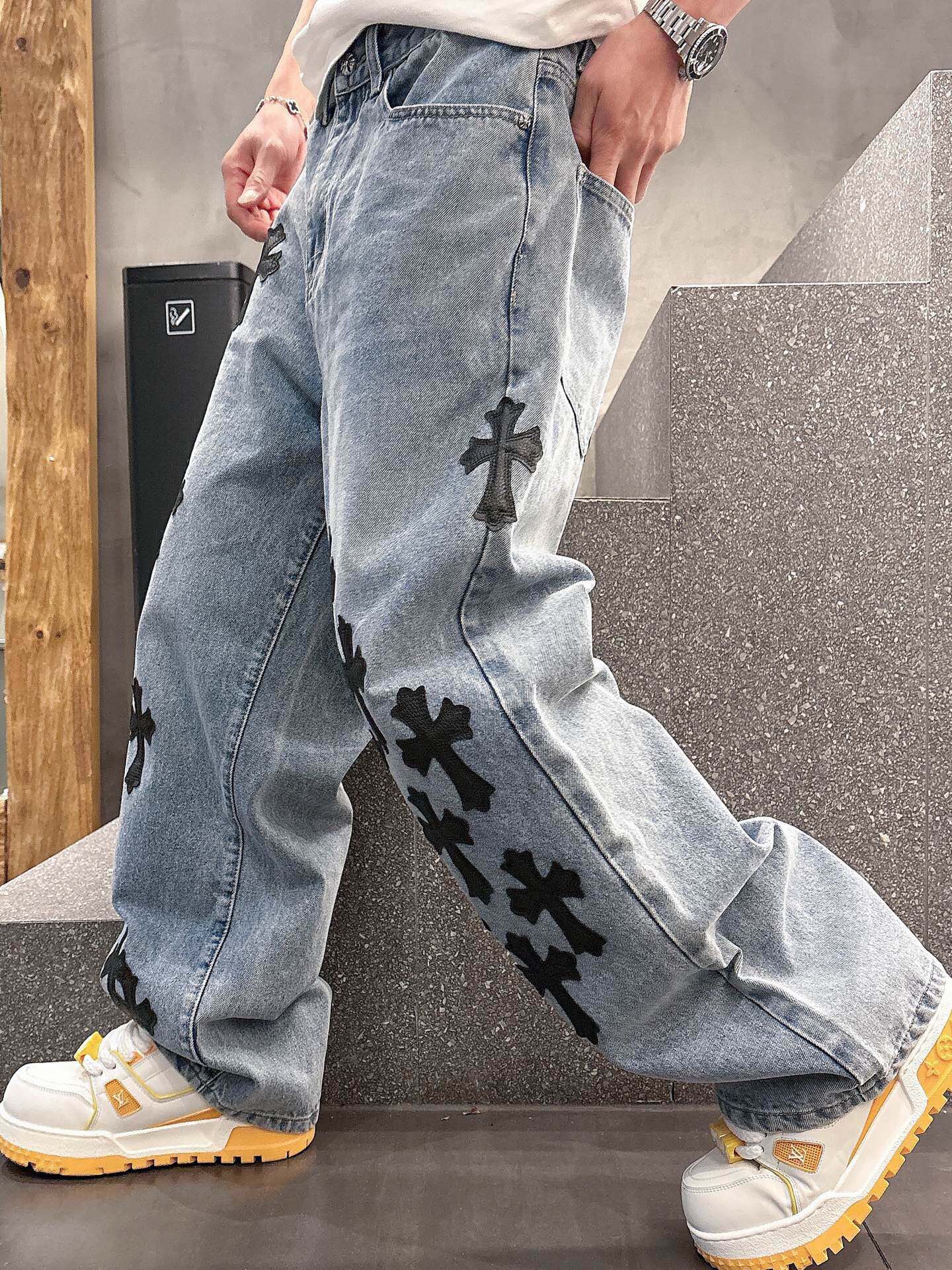 LuxluxHouse Best Quality Clothes Pants Chrome Hearts