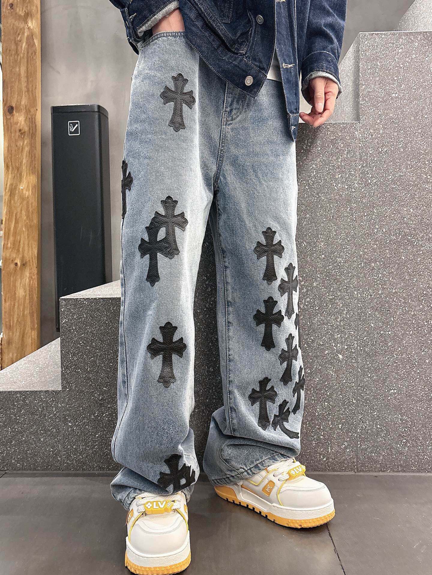 LuxluxHouse Best Quality Clothes Pants Chrome Hearts