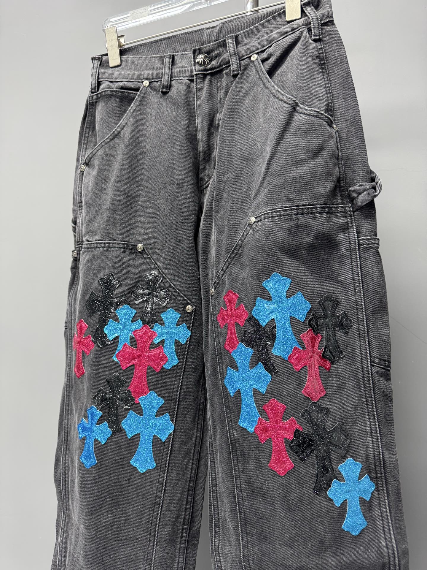 LuxluxHouse Best Quality Clothes Pants Chrome Hearts