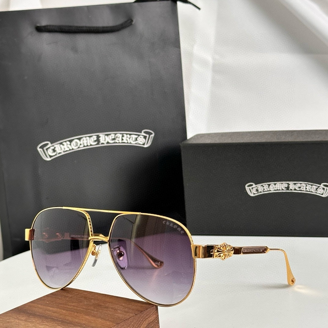 LuxluxHouse Best Quality Glasses Chrome Hearts