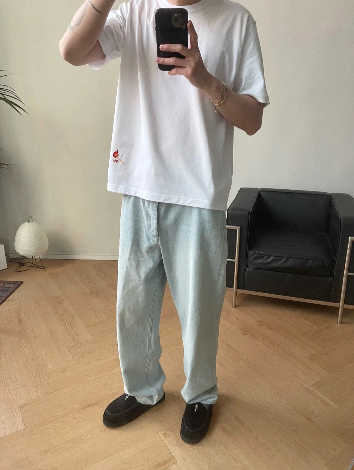 LuxluxHouse Best Quality Clothes Off White T-shirt