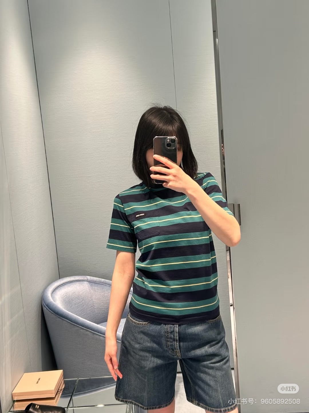 LuxluxHouse Best Quality Clothes Miu Miu T-shirt