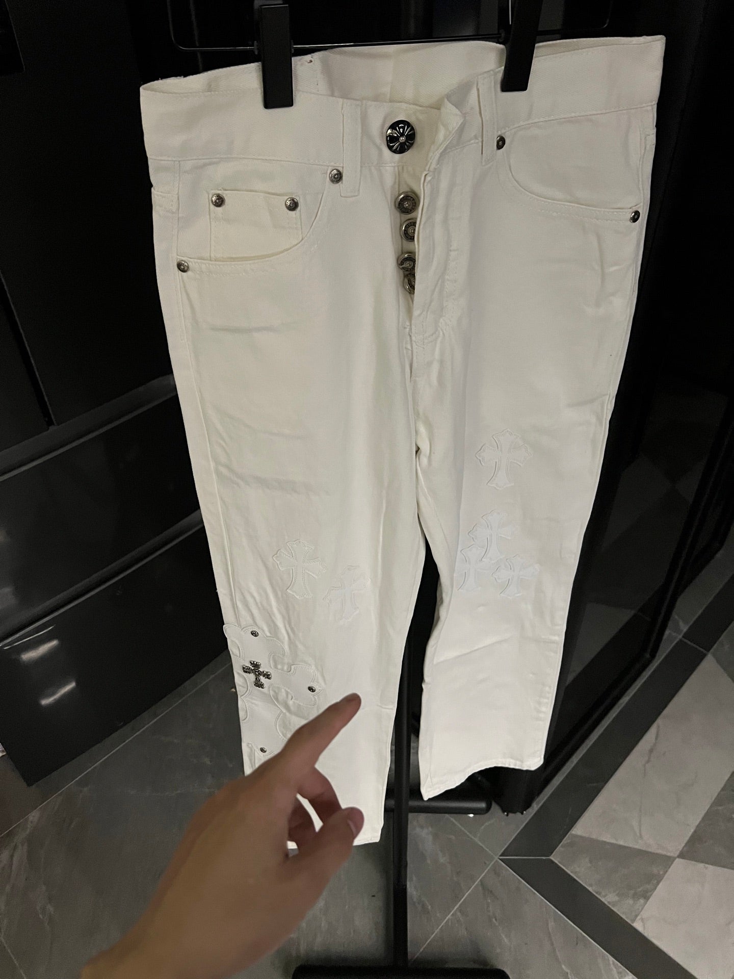 LuxluxHouse Best Quality Clothes Pants Chrome Hearts