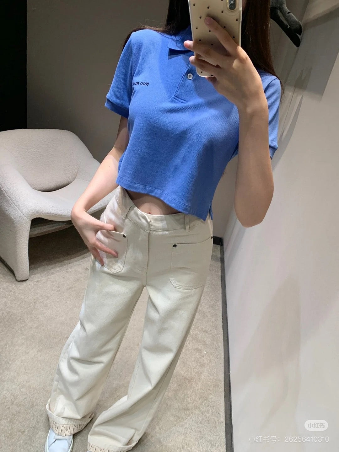 LuxluxHouse Best Quality Clothes Miu Miu T-shirt
