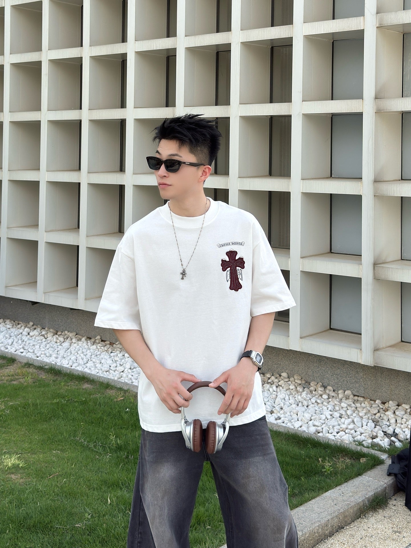 LuxluxHouse Best Quality Clothes Pants Chrome Hearts
