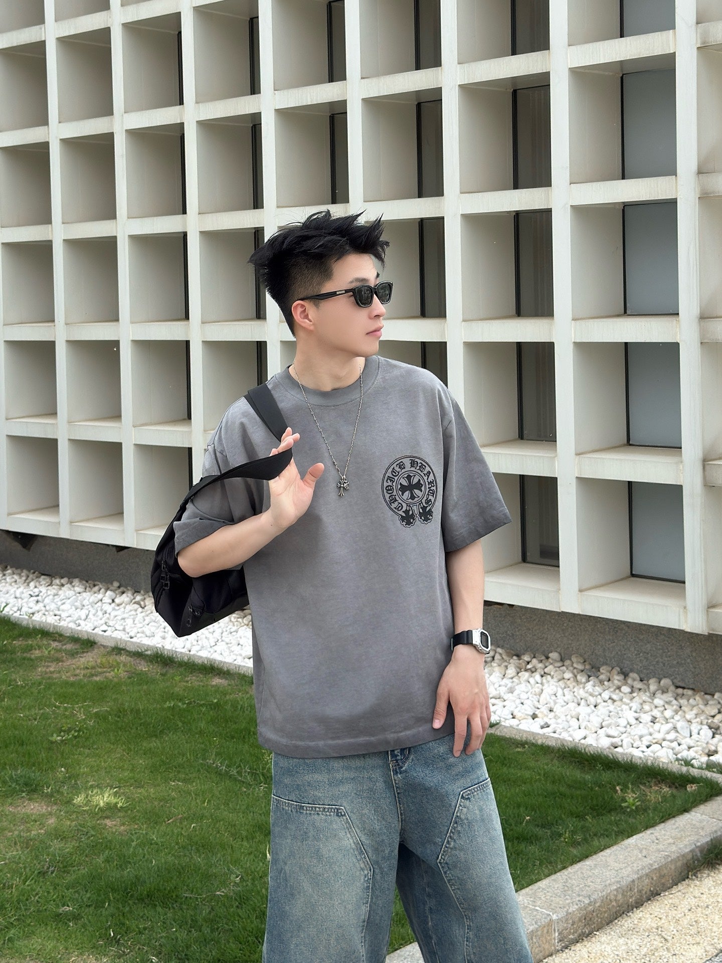 LuxluxHouse Best Quality Clothes Pants Chrome Hearts