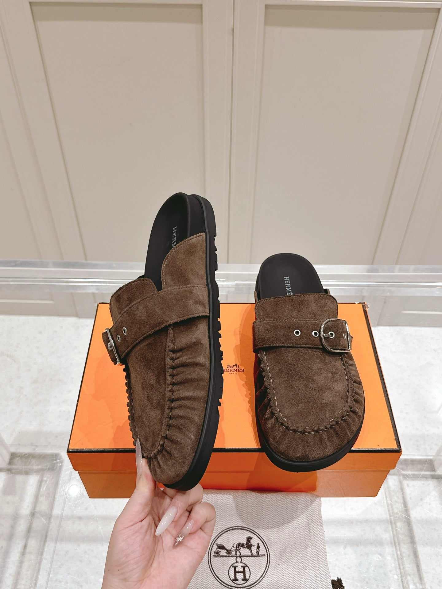 LuxluxHouse Best Quality Women Shoes Hermes