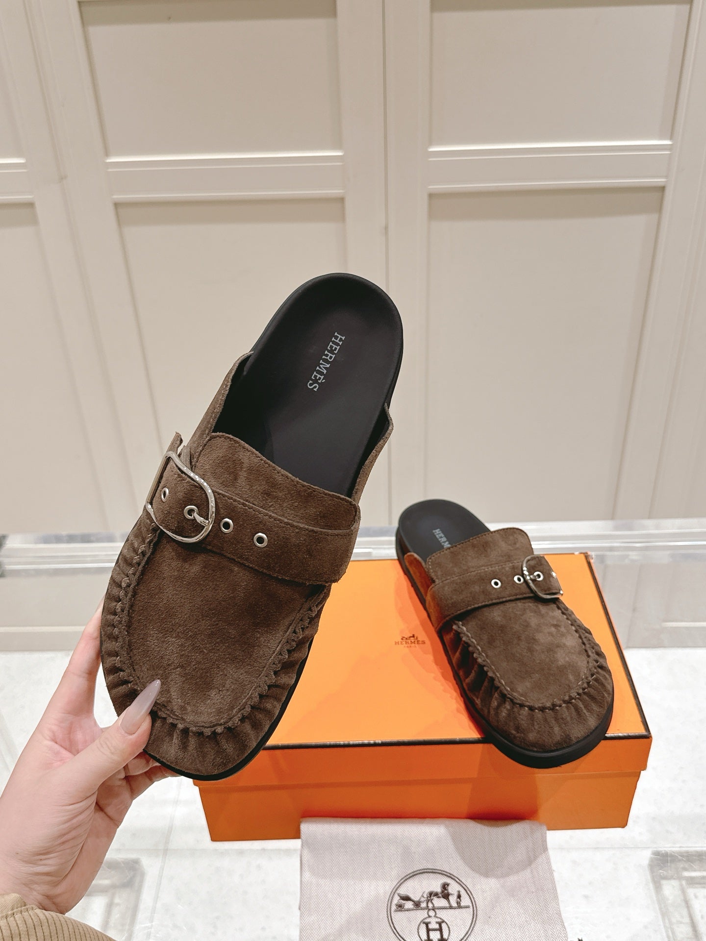 LuxluxHouse Best Quality Women Shoes Hermes