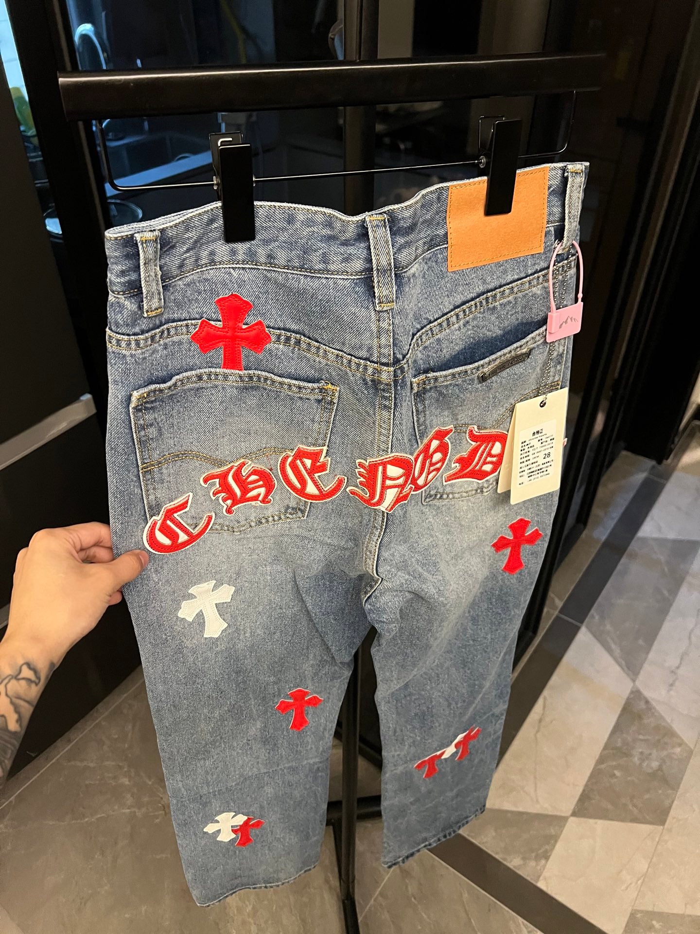 LuxluxHouse Best Quality Clothes Pants Chrome Hearts