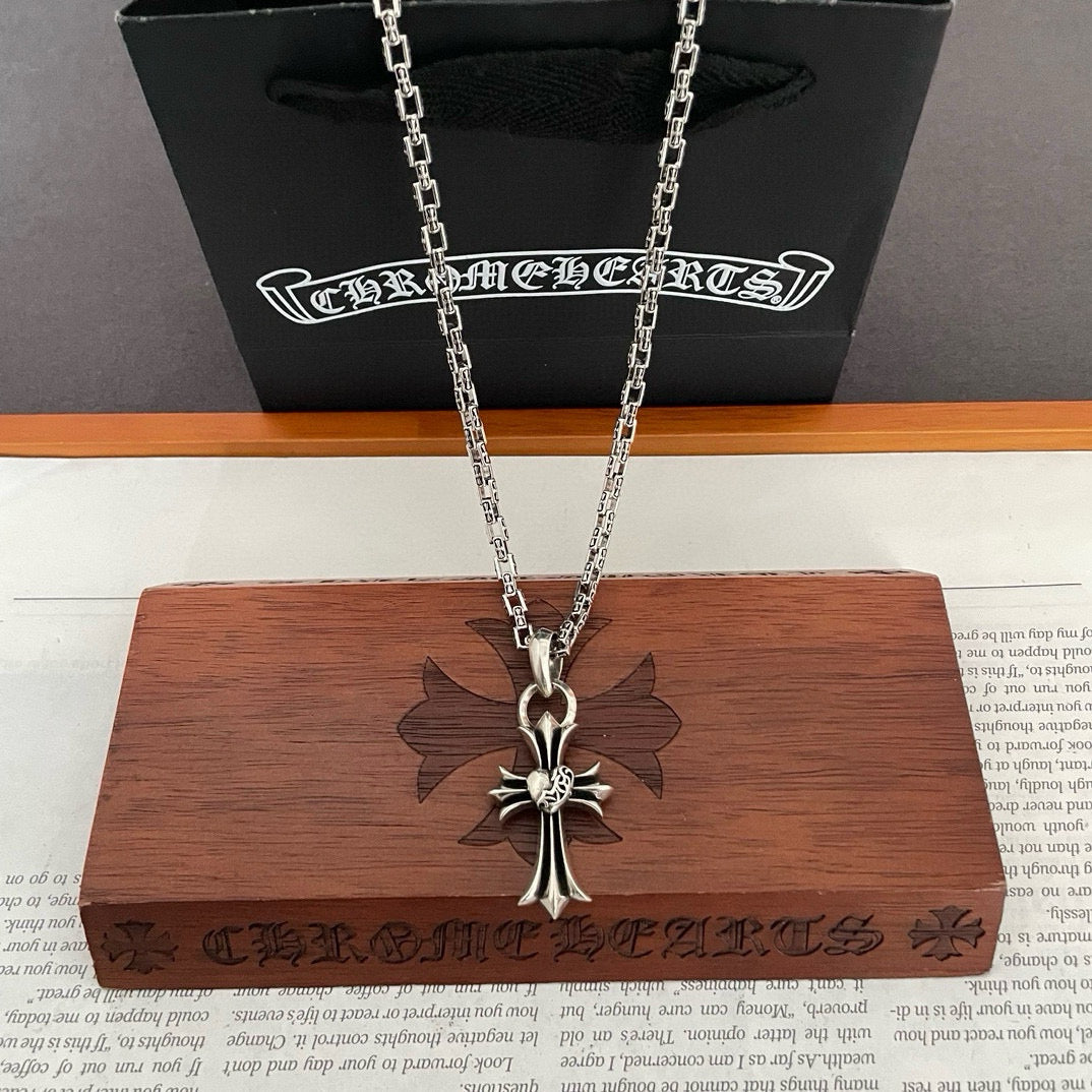 LuxluxHouse Best Quality Accessories Necklace Chrome Hearts