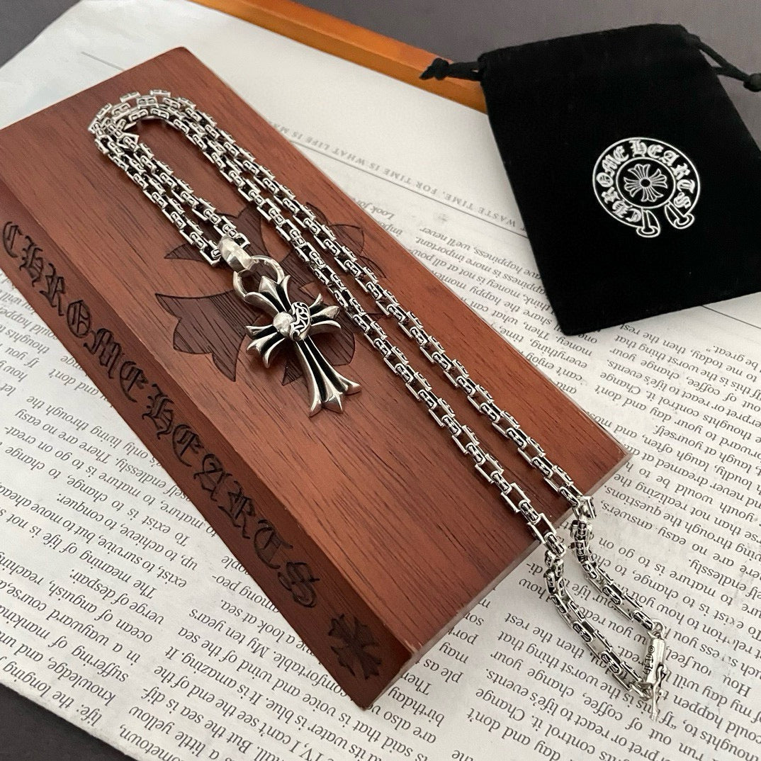 LuxluxHouse Best Quality Accessories Necklace Chrome Hearts