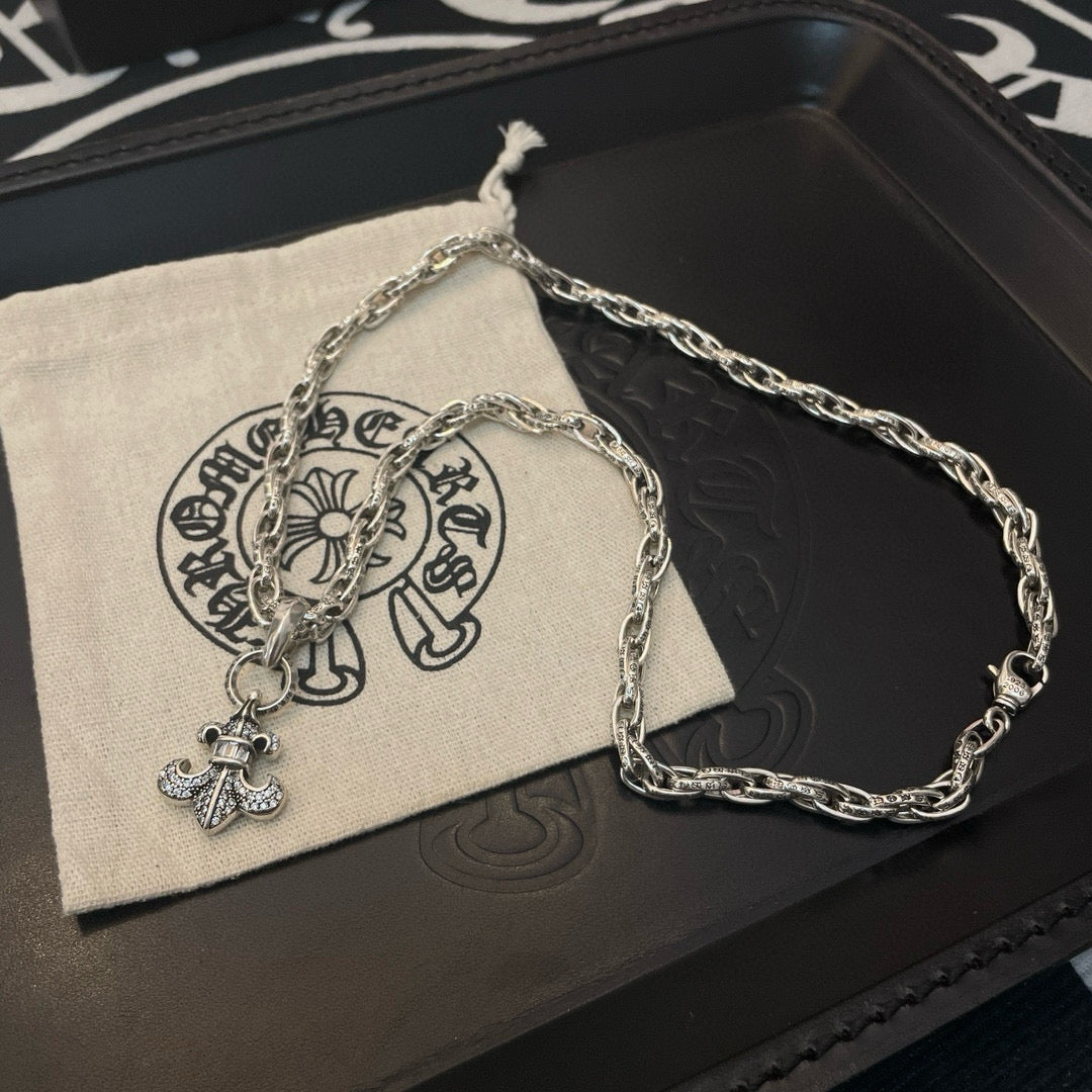 LuxluxHouse Best Quality Accessories Necklace Chrome Hearts